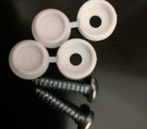 Number Plate Fixing Screws